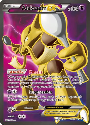 Alakazam EX (Full Art) (117) Holofoil - Fates Collide
