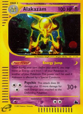 Alakazam (H1) Holofoil - Skyridge