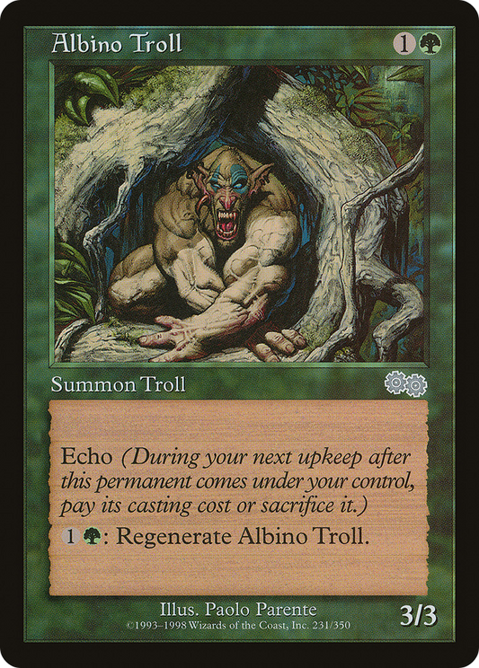 Albino Troll (231) - Urza's Saga