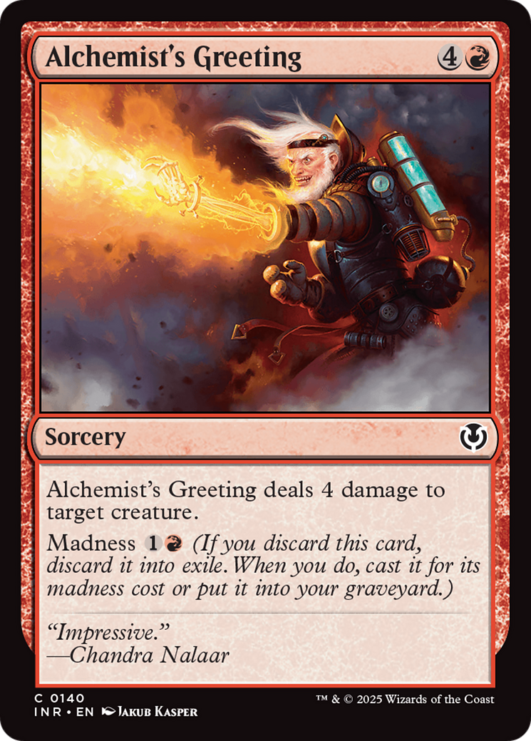 Alchemist's Greeting (140) Foil - Innistrad Remastered