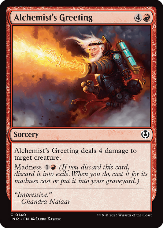 Alchemist's Greeting (140) Foil - Innistrad Remastered