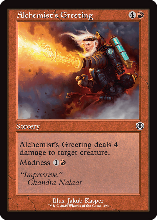 Alchemist's Greeting (Retro) (393) Foil - Innistrad Remastered