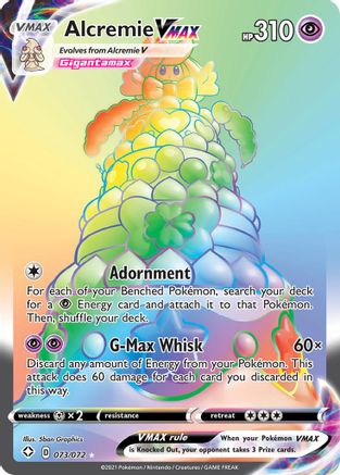 Alcremie VMAX (73) Holofoil - Shining Fates