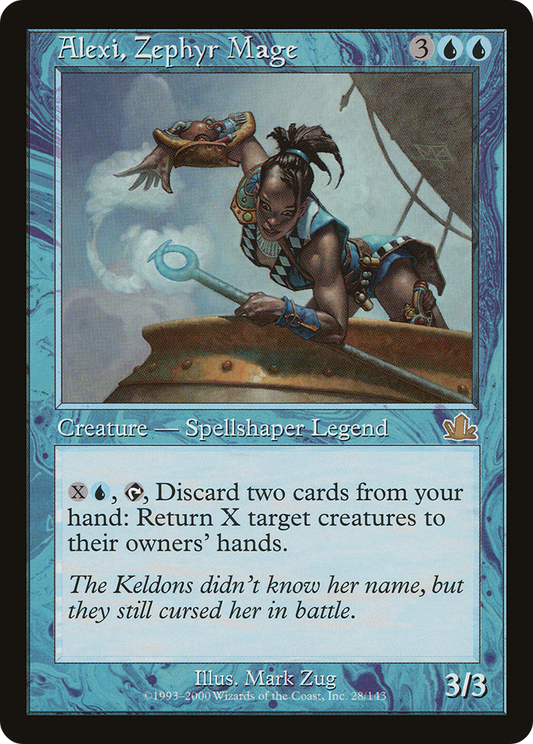 Alexi, Zephyr Mage (028) - Prophecy