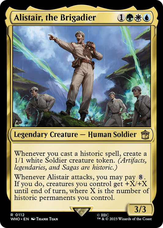 Alistair, the Brigadier (112) - Doctor Who
