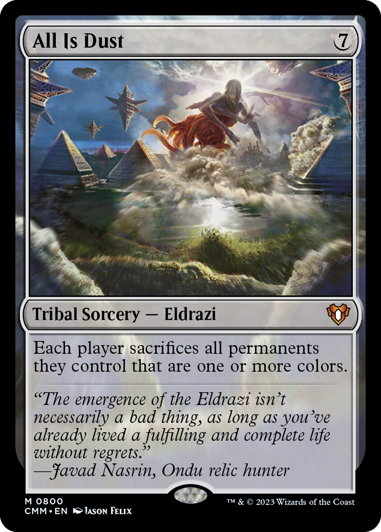 All Is Dust (800) - Commander Masters