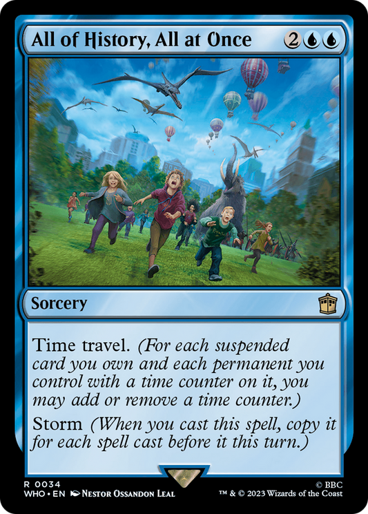 All of History, All at Once (034) Foil - Doctor Who