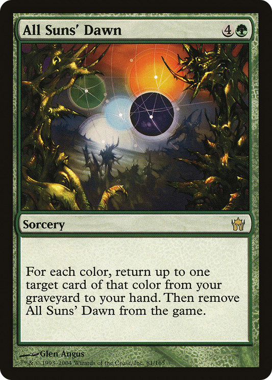 All Suns' Dawn (081) Foil - Fifth Dawn
