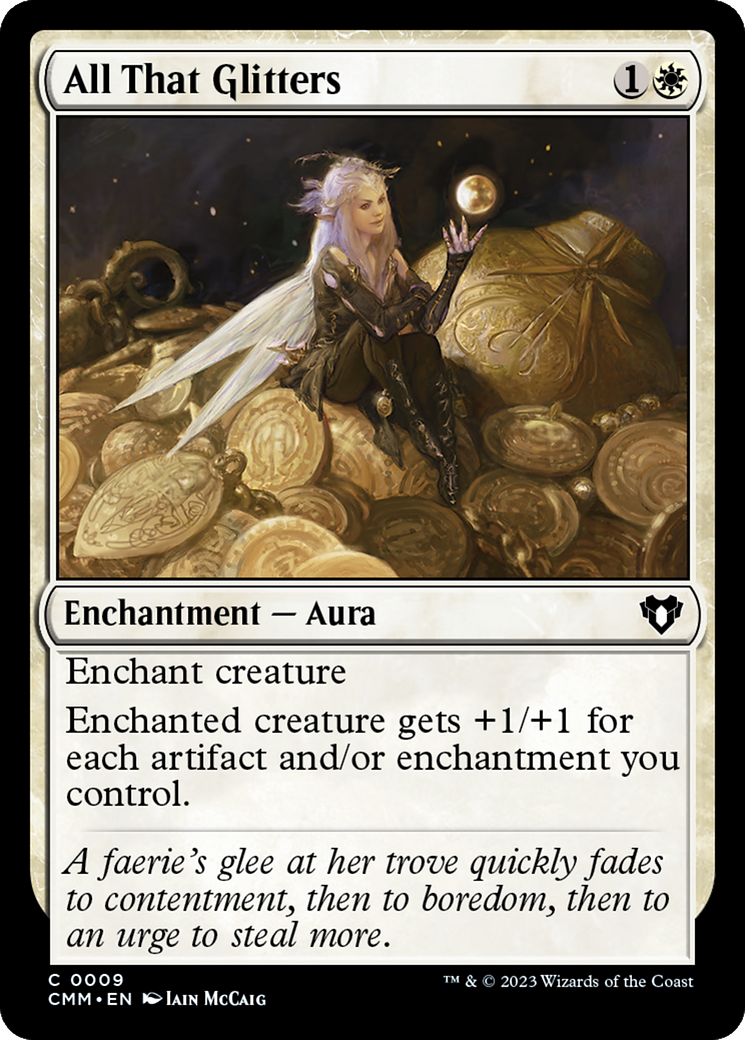 All That Glitters (009) Foil - Commander Masters