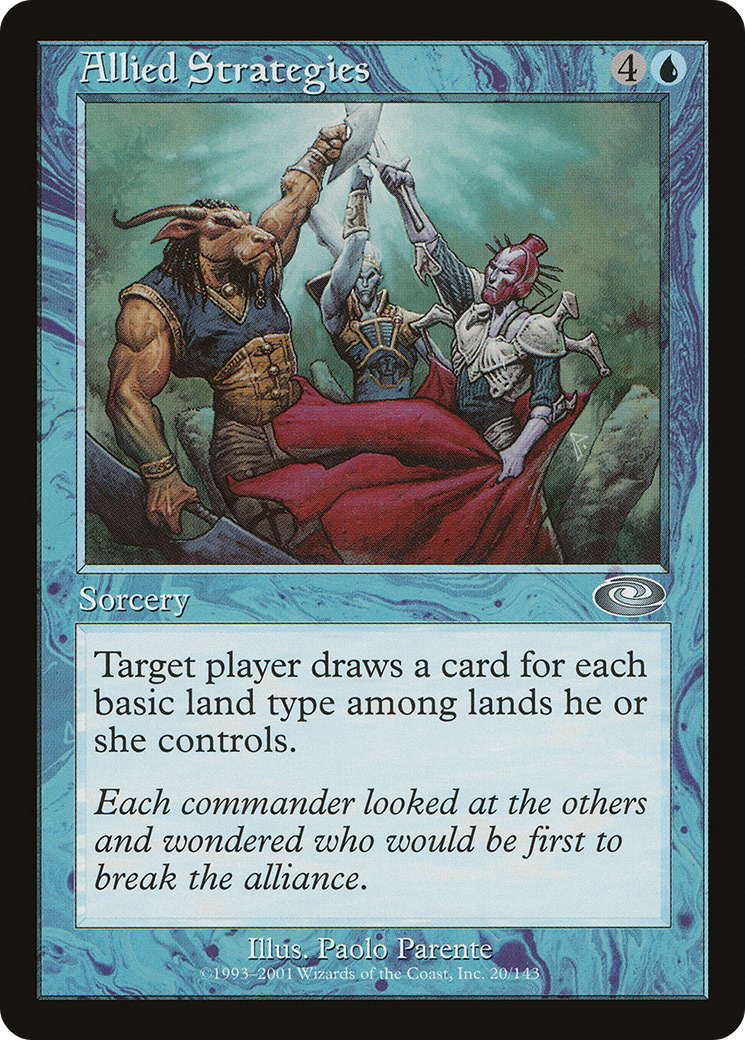 Allied Strategies (020) Foil - Planeshift