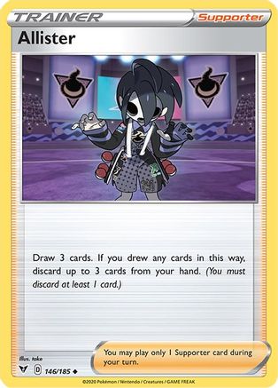 Allister (146) Reverse Holofoil - Vivid Voltage