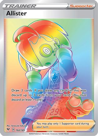 Allister (192) Holofoil - Vivid Voltage