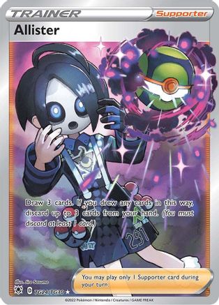 Allister (Full Art) (TG24) Holofoil - Astral Radiance