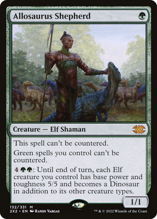 Allosaurus Shepherd (132) - Double Masters 2022