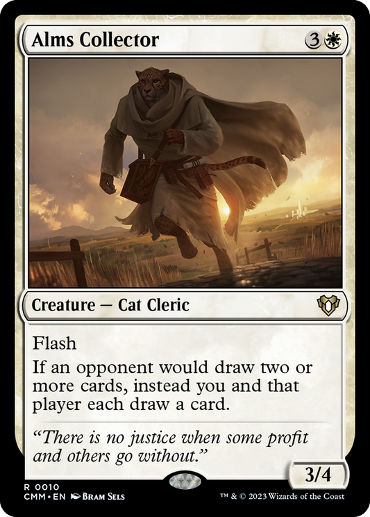 Alms Collector (010) Foil - Commander Masters