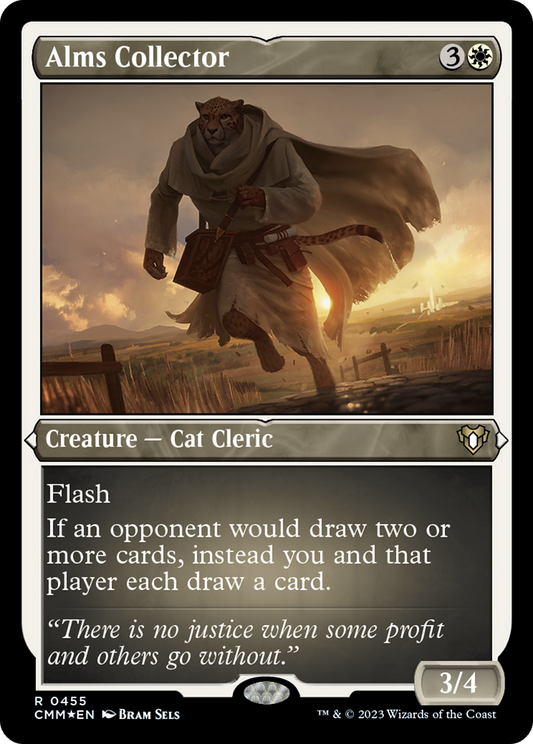 Alms Collector (455) Foil - Commander Masters