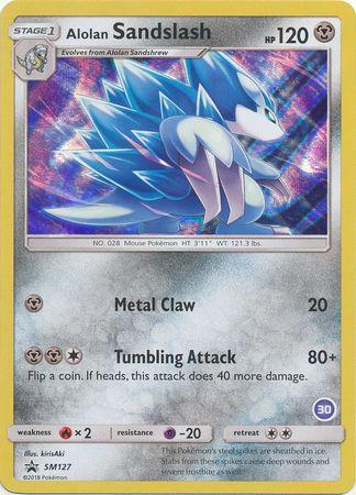 Alolan Sandslash (30) Holofoil - Trainer Kit: Alolan Sandslash & Alolan Ninetales