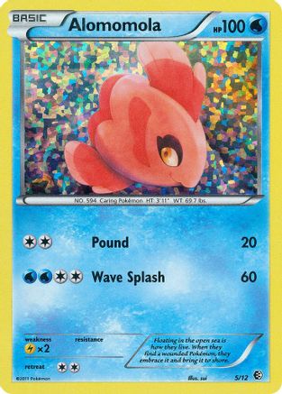 Alomomola (5) Holofoil - McDonalds Promos 2011