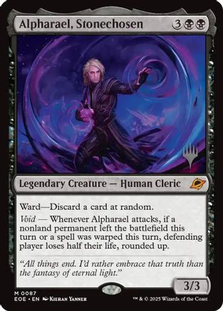 Alpharael, Stonechosen (Promo Pack) (087) - Edge of Eternities