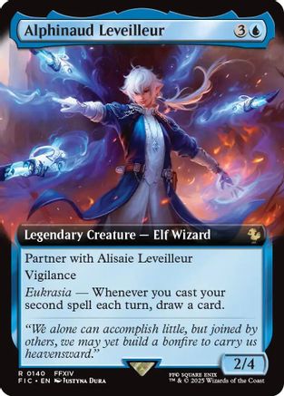 Alphinaud Leveilleur (Extended Art) (140) Foil - Commander: FINAL FANTASY