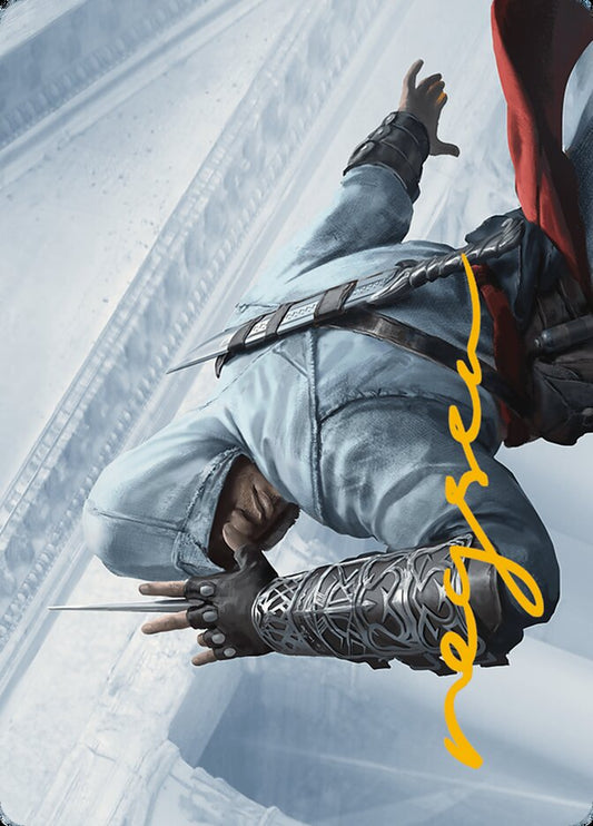 Altaïr Ibn-La'Ahad (015s) Gold-Stamped - Art Series: Assassin's Creed
