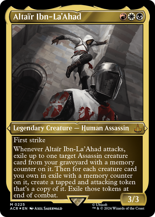 Altair Ibn-La'Ahad (225) Etched Foil - Assassin's Creed