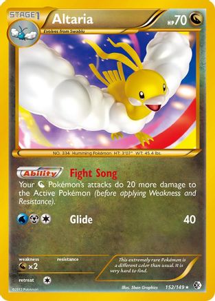 Altaria (152) Holofoil - Boundaries Crossed