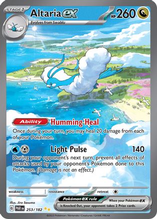 Altaria ex (Alternate Full Art) (253) Holofoil - Paradox Rift
