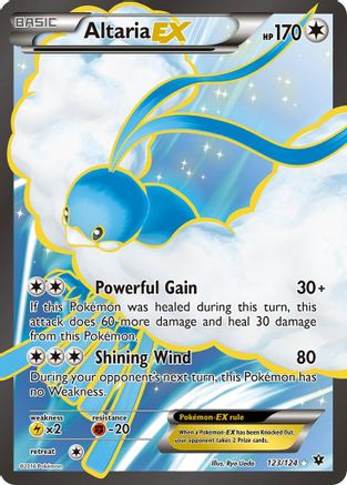 Altaria EX (Full Art) (123) Holofoil - Fates Collide