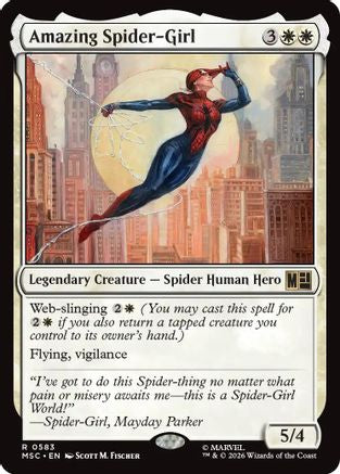 Amazing Spider-Girl (583) - Commander: Marvel Super Heroes
