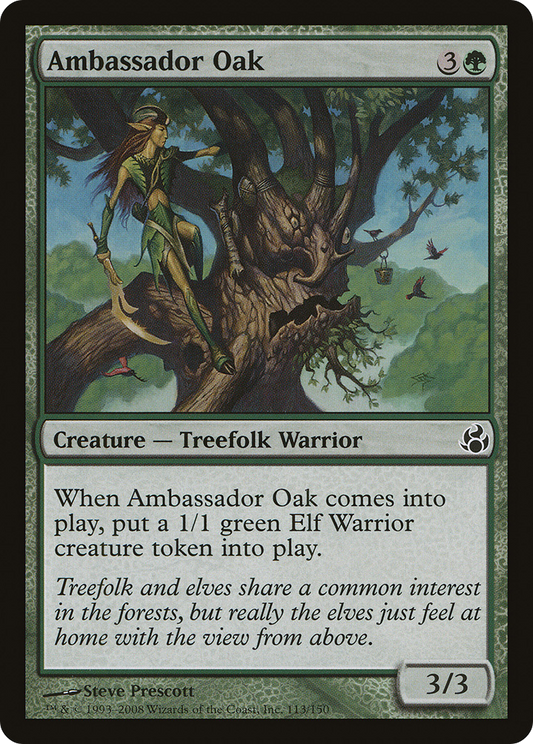 Ambassador Oak (113) Foil - Morningtide