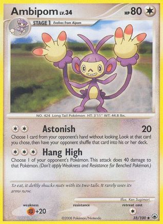 Ambipom (35) - Majestic Dawn