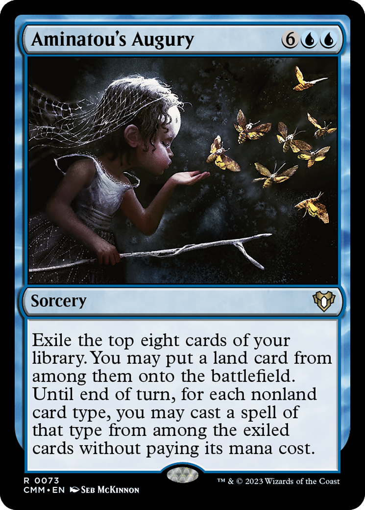 Aminatou's Augury (073) Foil - Commander Masters