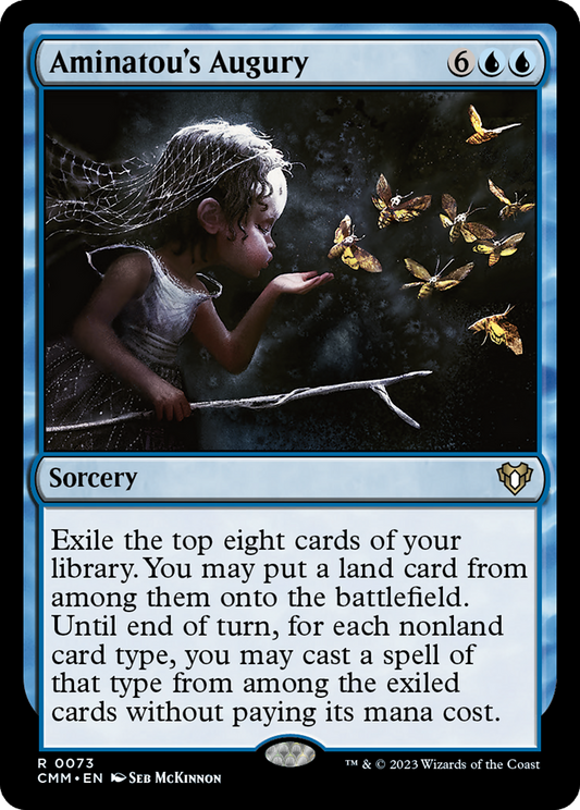 Aminatou's Augury (073) Foil - Commander Masters