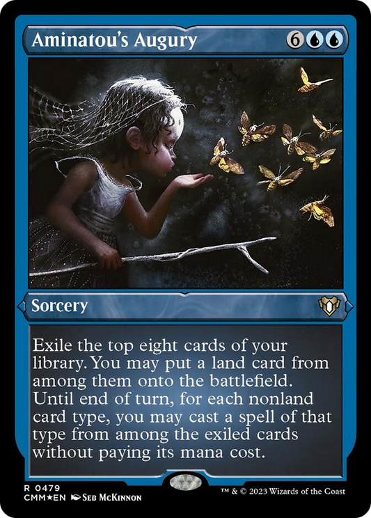 Aminatou's Augury (479) Foil - Commander Masters