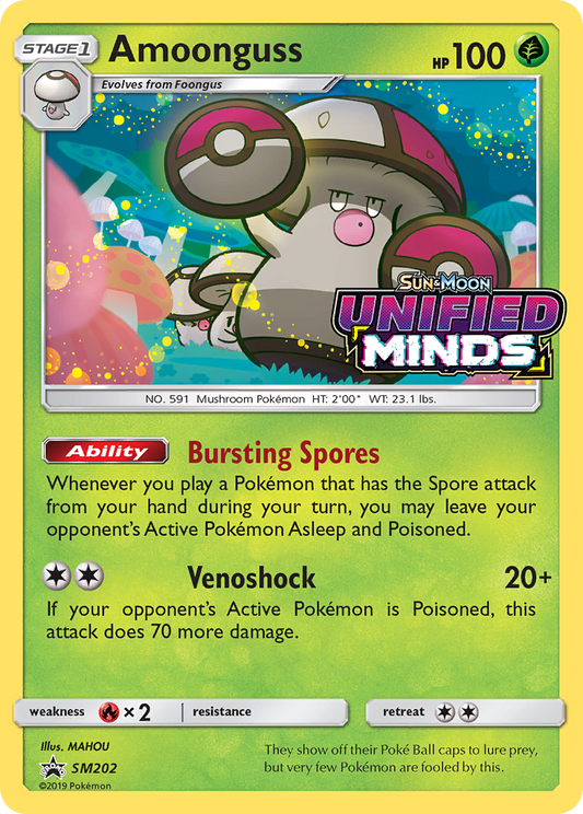 Amoonguss (Prerelease) (SM202) Holofoil - Black Star Promos
