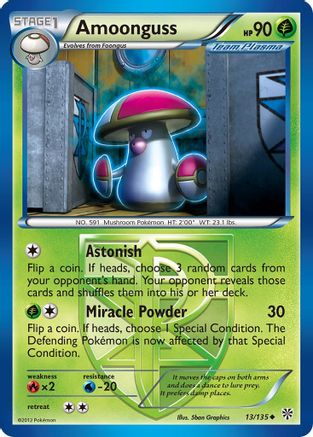Amoonguss (Team Plasma) (13) - Plasma Storm