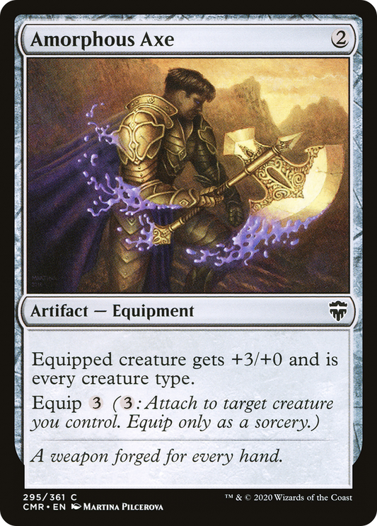 Amorphous Axe (295) - Commander Legends Foil