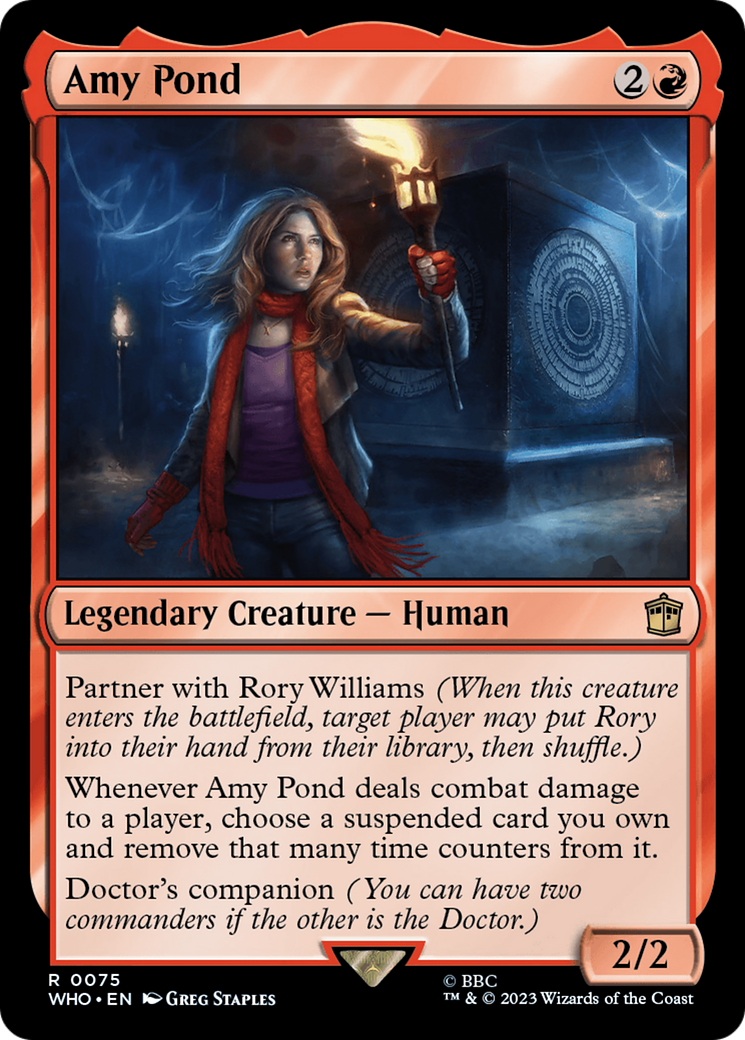 Amy Pond (075) Foil - Doctor Who