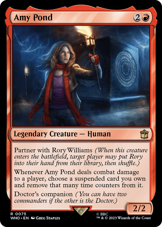 Amy Pond (075) Foil - Doctor Who