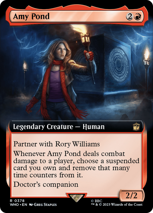 Amy Pond (Extended Art) (378) - Doctor Who