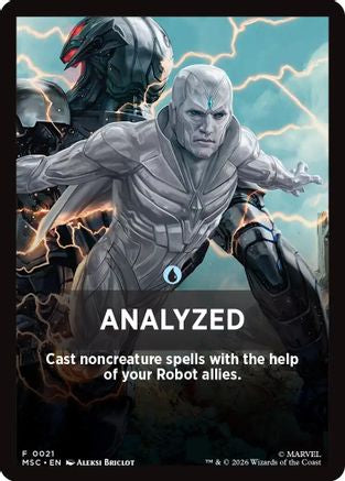 Analyzed (Jumpstart Front Card) (021) - Commander: Marvel Super Heroes