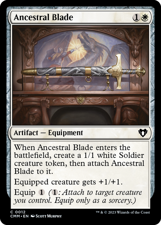Ancestral Blade (012) - Commander Masters