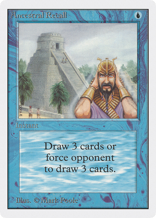 Ancestral Recall - Unlimited Edition