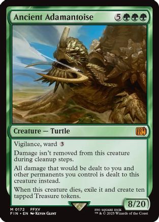 Ancient Adamantoise (172) Foil - FINAL FANTASY