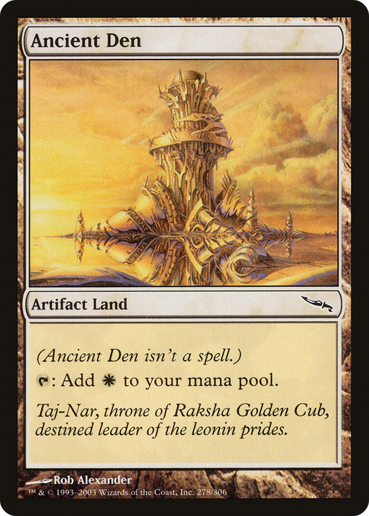 Ancient Den (278) Foil - Mirrodin