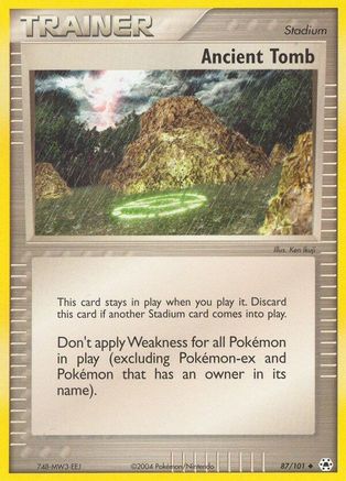 Ancient Tomb (87) Reverse Holofoil - Hidden Legends