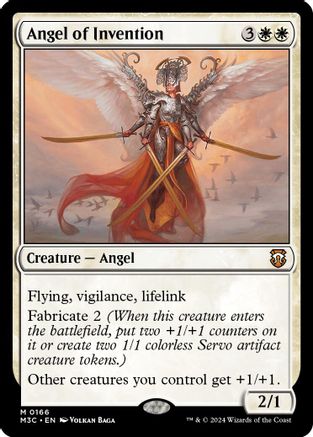 Angel of Invention (166) Ripple Foil - Commander: Modern Horizons 3
