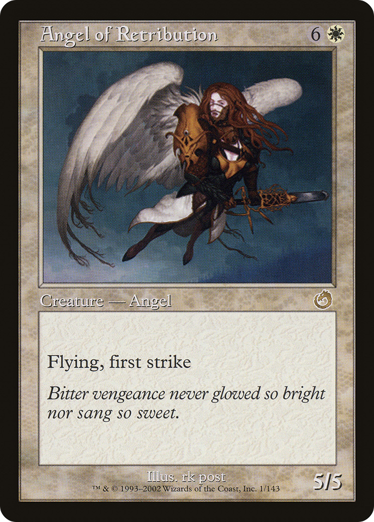 Angel of Retribution (001) Foil - Torment