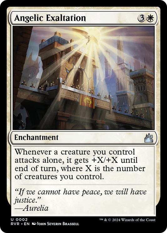 Angelic Exaltation (002) Foil - Ravnica Remastered